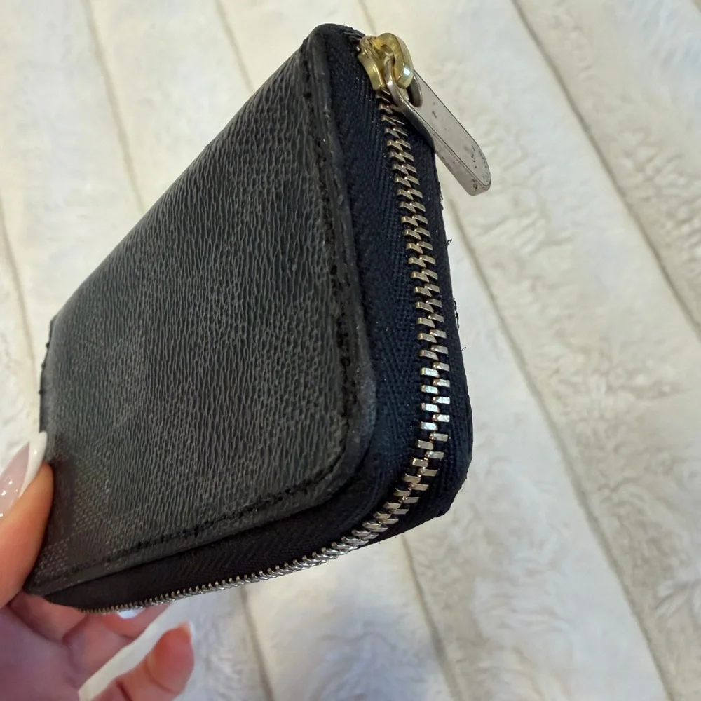LOUIS VUITTON Damier Graphite coin purse Wallet Case /card holder « Authentic